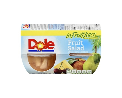 Dole Fruit Bowls Extra Cherries - 107.0 ML