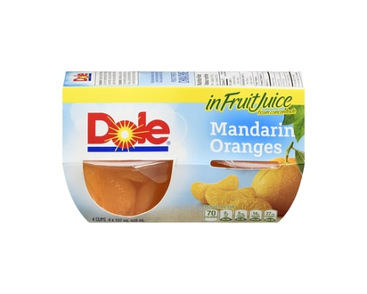 Dole Fruit Bowls Mandarins - 107.0 ML