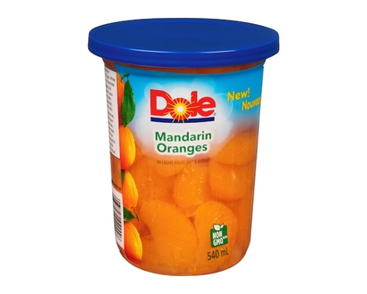 Dole Dans Du Sirop De Jus De Fruit Léger Mandarines - 540.0 ML