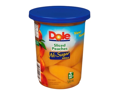 Dole No Sugar Added Sliced Peaches - 540.0 ML