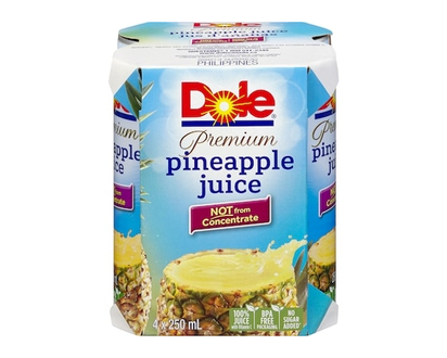 Dole Premium Pineapple Juice - 250.0 ML