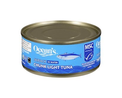 Ocean's Halo Light Tuna Chunk in Water - 170.0 G