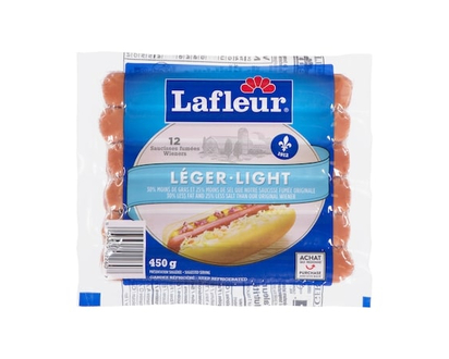 Lafleur Saucisse, porc et bœuf - 450.0 G