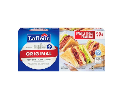 Lafleur Bacon régulier précuit - 90.0 G