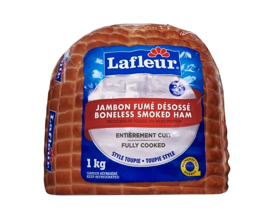 Lafleur Jambon fumé désossé style toupie - 1.0 KG