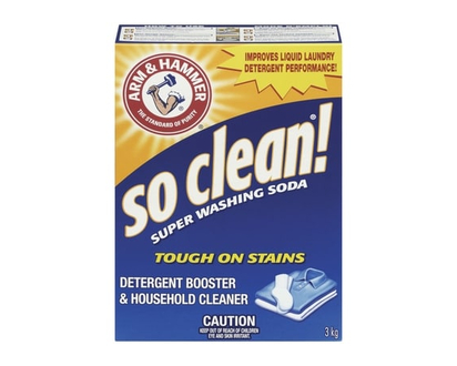 Arm & Hammer Detergent Booster, Super Washing Soda - 3.0 KG