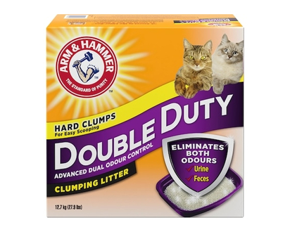 Arm & Hammer Double Duty Advanced Odour Control Clumping Cat Litter - 12.7 KG