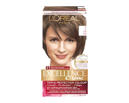 L'Oreal Paris ExcellenceCrème, E Light Brown - 1.0 EA