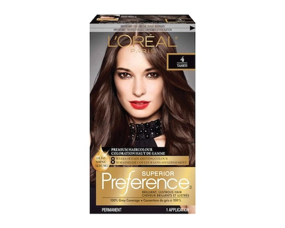 L'Oreal Paris Superior Preference Hair Colour, 4 Tahiti - 1.0 EA