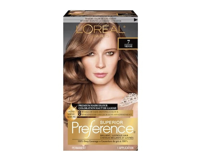 L'Oreal Paris Superior Preference Hair Colour, 7 Vienne - 1.0 EA