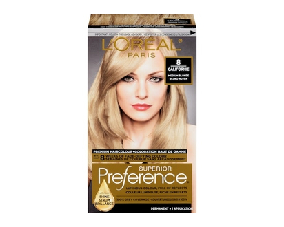 L'Oreal Paris Superior Preference Hair Colour, 8 Golden Blonde - 1.0 EA