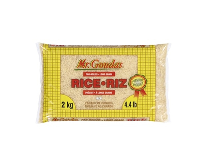 Mr Goudas Riz étuvé - 2.0 KG