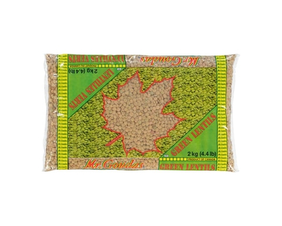 Mr Goudas Green Lentils - 2.0 KG