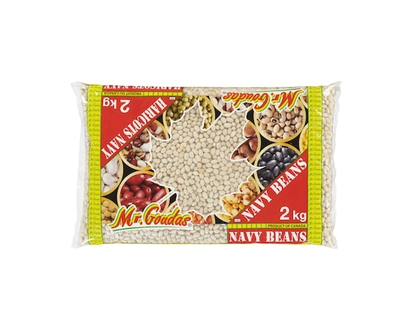 Mr Goudas Navy Beans - 2.0 KG