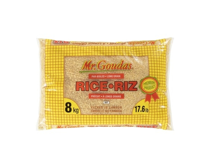 Mr Goudas Riz précuit à longs grains - 8000 G