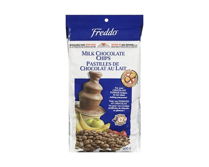 FREDDO Milk Chocolate Chips - 800.0 G