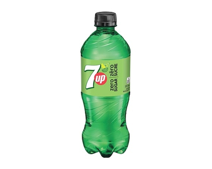 7Up Zero Soda - 591.0 ML