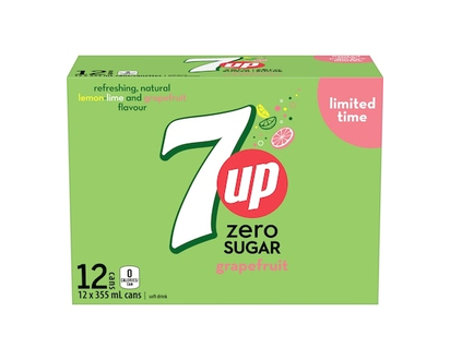 7Up Zero Sugar Grapefruit - 355.0 ML
