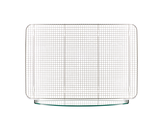 Footed Icing Grate, 16 x 24 x 1.3 in - 1.0 EA