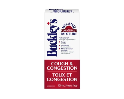Buckleys Buckley's® Cough Congestion Original Mixture Syrup Sucrose-Free 100mL - 100 ML