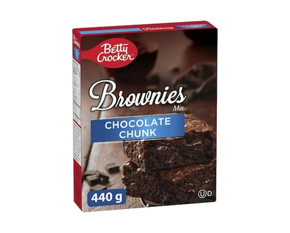 Betty Crocker Chocolate Chunk Brownie Mix - 440.0 G