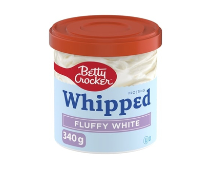 Betty Crocker Whipped Frosting, Fluffy White Vanilla, Gluten Free - 340.0 G
