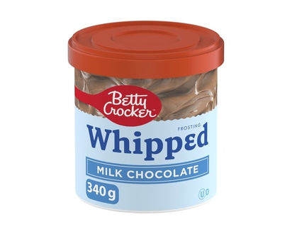 Betty Crocker Whipped Frosting, Milk Chocolate, Gluten Free - 340.0 G