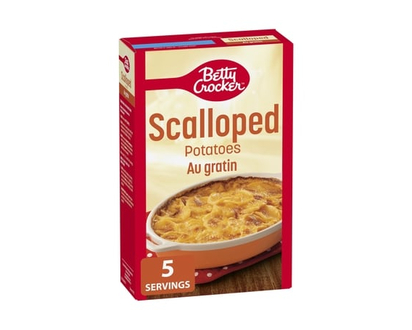 Betty Crocker Scalloped Potatoes, Au Gratin - 141.0 G