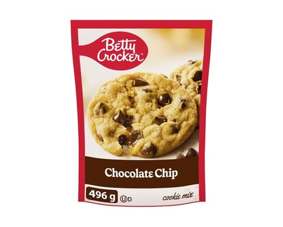 Betty Crocker Cookie Mix, Chocolate Chip, 22 Servings - 496.0 G