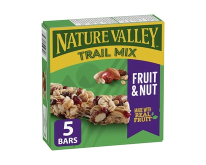 Nat Valley Granola Tendres Mélange du Randonneur, Fruits et Noix, 5 Barres - 175 G