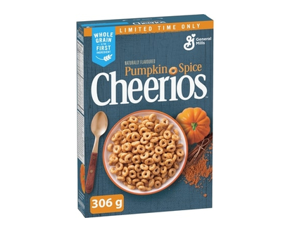 General Mills Cheerios Cereal Pumpkin Spice - 306.0 G