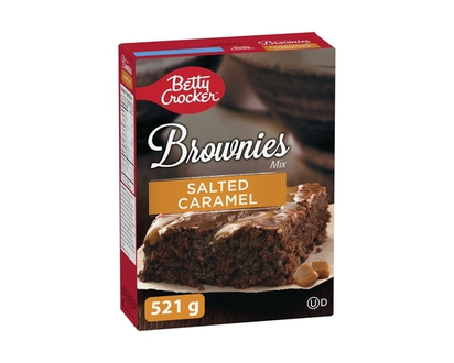 Betty Crocker Salted Caramel Brownies Mix - 521.0 G