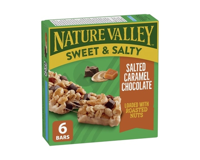 Nature Valley Sweet And Salty Salted Caramel Chocolate Granola bars , 6 CT - 210.0 G
