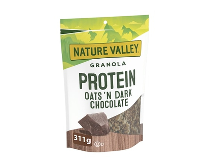 General Mills Protein Granola, Oats 'n Dark Chocolate, Healthy Snack and Cereal - 311.84 G