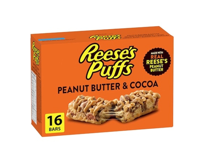 General Mills Reese's Peanut Butter & Cocoa Flavour Cereal Bars - 384.0 G