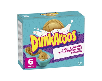 Biscuits Dunkaroos à la vanille - 168 G