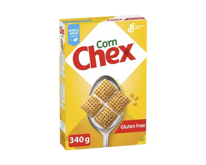 General Mills Corn Chex Breakfast Cereal, Gluten Free, Whole Grains, 340 g - 340.0 G