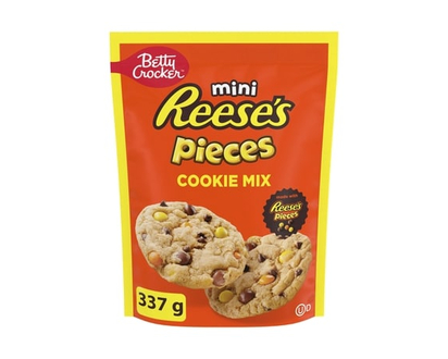 Betty Crocker Reese's Mini Pieces Cookie Mix with Peanut Butter Pieces and Chocolate Chips - 337.0 G