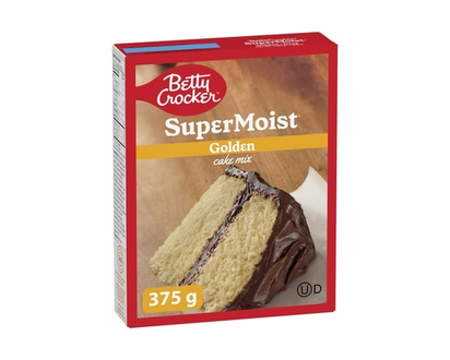 Betty Crocker Super Moist Cake Mix Golden - 375.0 G