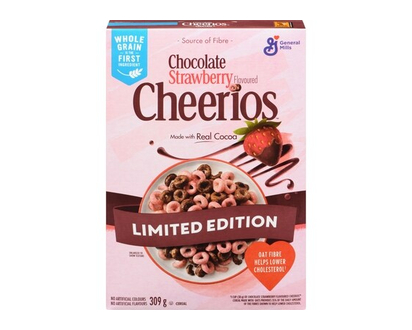 General Mills Cheerios Chocolate Strawberry Flavoured Cereal - 309.0 G