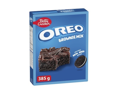 Betty Crocker OREO Chocolate Brownie Mix with OREO Cookie Pieces - 385.0 G