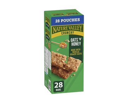 Nature Valley Crunchy Granola Bars Oats 'n' Honey 28 CT - 1176.0 G