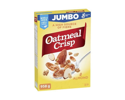 General Mills Breakfast Cereal, Almond, Jumbo Size, High Fibre - 958.0 G