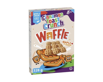 General Mills Cinnamon Toast Crunch, Waffle Cereal, Mapple Flavour - 328.0 G