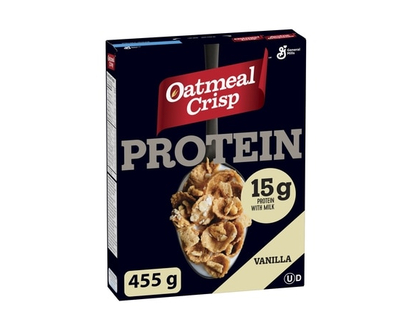 General Mills Oatmeal Crisp Vanilla Protein Cereal - 455.0 G