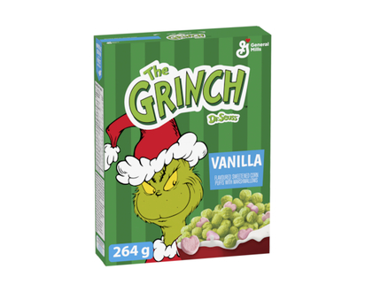 General Mills Cereal Vanilla Flavoured Sweetened Corn Puffs With Marshmallows - 264.0 G