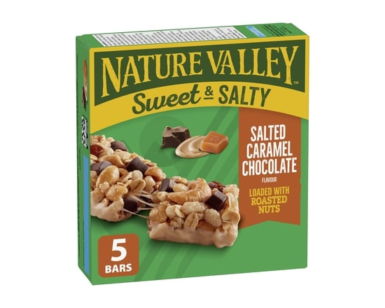 Granola Bars Sweet & Salty Salted Caramel Chocolate Flavour - 175.0 G