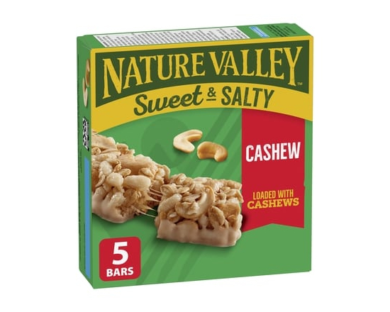 Granola Bars Sweet & Salty Cashew - 160.0 G