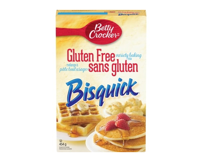 Betty Crocker Bisquick Gluten Free Variety Baking Mix, for Pancakes, Waffles, Biscuits and more - 454.0 G