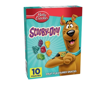 Betty Crocker Scooby-Doo - Fruit Flavoured Snacks - 226.0 G